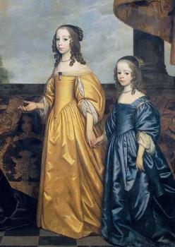 Gerrit Van Honthorst : Youngest Daughters